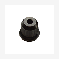 Втулка сквозного крепления для электрогитары Paxphil HS017-BK, винтажная, черная, нижняя