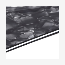 Пластик для панелей PARTS M699, черный перламутр, трехслойный, 290x430 мм
