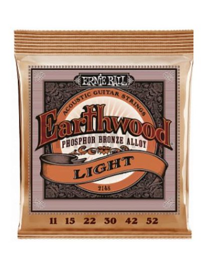 Струны для акустической гитары Ernie Ball 2148 Earthwood 11-52