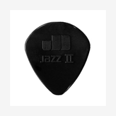Медиатор Dunlop 47R2S Jazz II, черный, 1.18 мм, 1 шт.