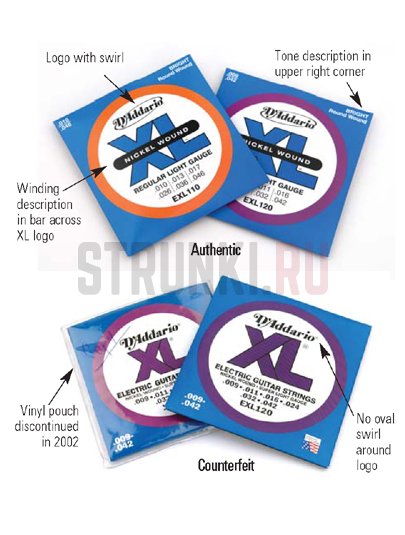 Струны для электрогитары D'Addario EXL148 12-60