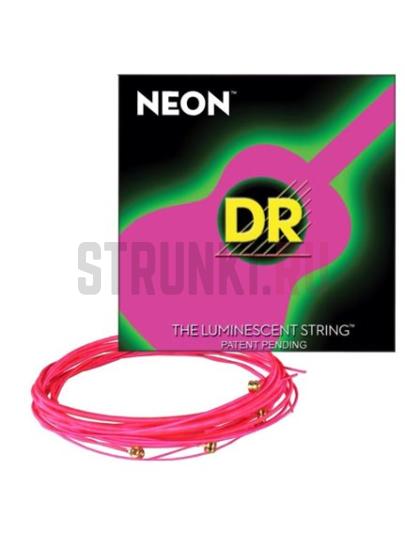 Струны для акустической гитары DR Neon HiDef Pink NPA-11 11-50