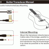 Звукосниматель для акустической гитары, BELCAT EGT-101 картинка 1