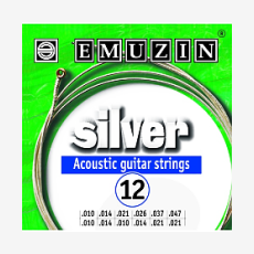 Струны для акустической гитары Emuzin Silver 12А233 10-48