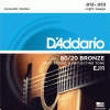 D'ADDARIO BRONZE 80/20 EJ11 - (12-16-24-32-42-53) картинка 2