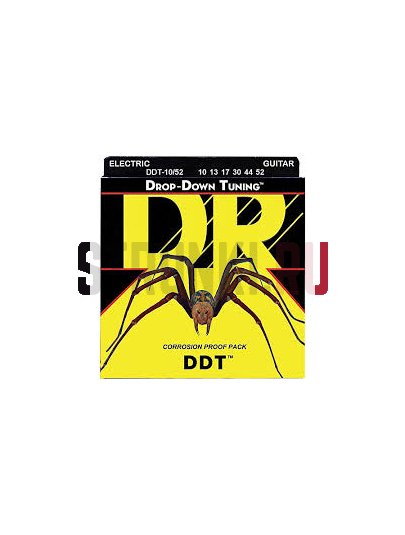 Струны для электрогитары DR Drop Down Tuning DDT-10/52 10-52