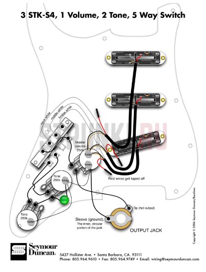 Звукосниматель Musiclily MX0449, хамбакер рельсовый, белый с белыми рельсами