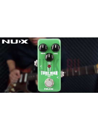 Педаль эффекта овердрайв NUX NOD-2 Tube Man Overdrive