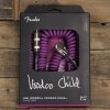 Кабель FENDER HENDRIX VOODOO CHILD CABLE PURPLE, 9м (прямой-угловой) картинка 2