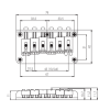 Бридж фиксированный PARTSLAND BN003-BK, черный картинка 2