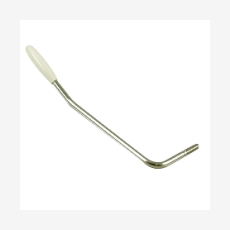 FENDER 099-2054-102 рычаг тремоло, хром, для леворуких тремоло, белый наконечник