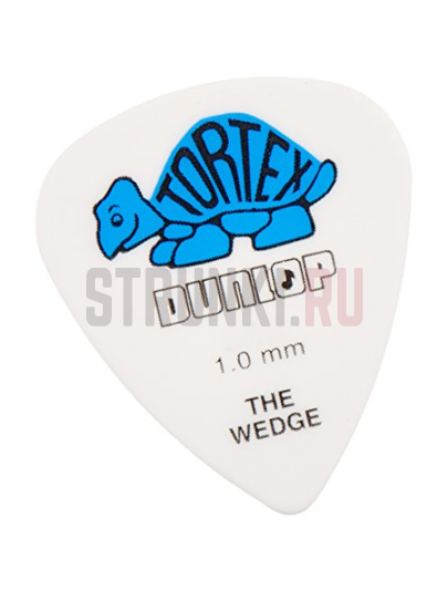 Набор медиаторов Dunlop 424P1.0 Tortex Wedge, 1 мм, упаковка 12 шт.