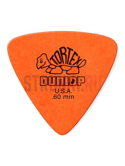 Набор медиаторов Dunlop 431P.60 Tortex Triangle, 0.6 мм, упаковка 6 шт.