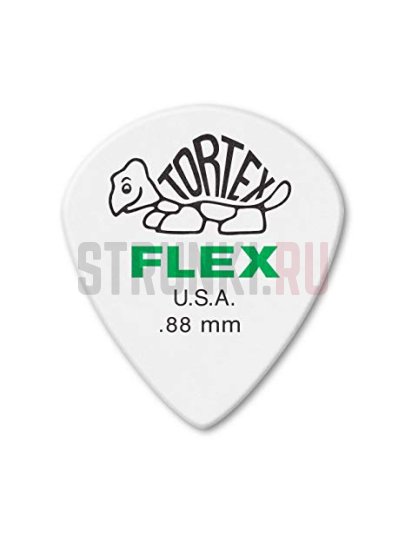 Набор медиаторов Dunlop 466P.88 Tortex Flex Jazz III XL, 0.88 мм, упаковка 12 шт.