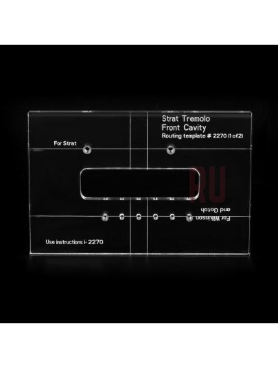 Набор акриловых трафаретов Musiclily MX1603MX1604 для Tremolo Strat