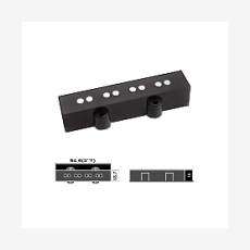 Звукосниматель бас-гитарный BELCAT BJ-60A-BK, чёрный