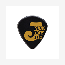 Набор медиаторов Pickboy J-Pick Black Cellulose PB134BP150, черные, 1.5 мм, упаковка 10 шт.