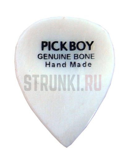 Медиатор Pickboy PBEXBNP Exotic Pick Hand-made, костяной, 1 шт.