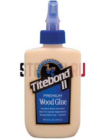 5002 Клей Titebond  столярный влагостойкий Premium II Wood Glue 118 мл