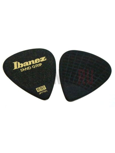 Медиатор Ibanez Sand Grip PA14HSG-BK PICKS, 1.20 мм, 1 шт.