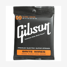 Струны для электрогитары Gibson Brite Wires SEG-700UL 9-42