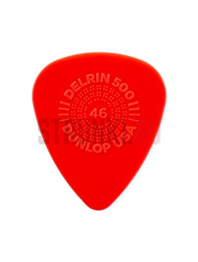 Медиатор Dunlop Prime Grip Delrin 500 450R.46, 0.46 мм, 1 шт.