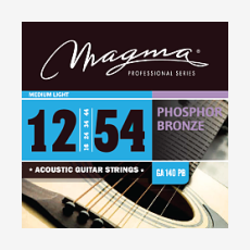 Струны для акустической гитары Magma Strings GA140PB 12-54