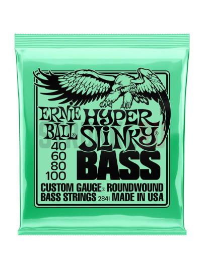 Струны для бас-гитары Ernie Ball 2841 Nickel Wound Slinky Hyper  40-100