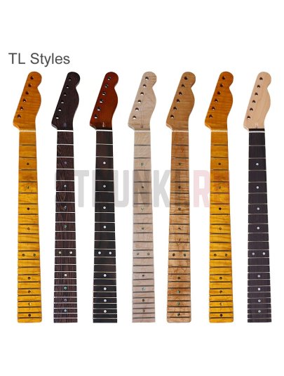 Гриф для электрогитары Telecaster, кленовый, 21 лад, Bestwood TL M7 High Gloss