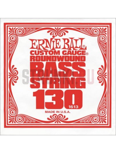 Одиночная струна для бас-гитары Ernie Ball 1613 Custom Gauge 130