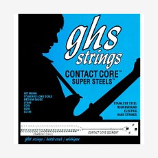 Струны для бас-гитары GHS Contact Core Super Steels L5200 40-100