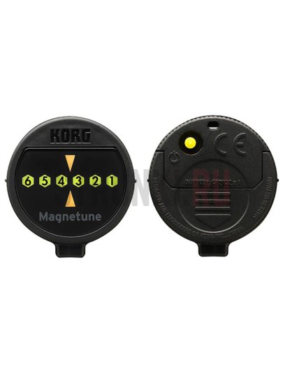 Магнитный тюнер для гитары KORG MG-1 Magnetune, черный