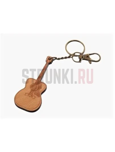 Брелок сувенирный "Гитара", Rin HY-B009, дерево