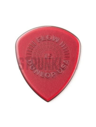 Медиаторы, Dunlop DUNLOP 549R1.5 Flow Standard, красный, 1.5 мм, 1 шт