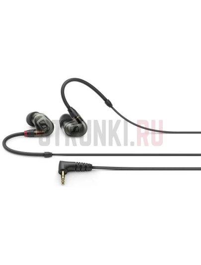 Наушники внутриканальные мониторные, Sennheiser 507479 IE 500 PRO Smoky Black, черные