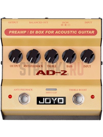 Педаль эффектов Joyo AD-2-Acc.Preamp-Di-box