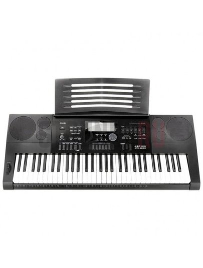 Синтезатор Casio CTK-6200, 61 клавиша, черный