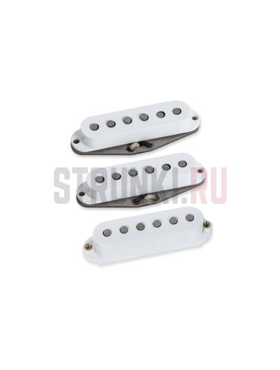 Комплект звукоснимателей SSS для Strat Seymour Duncan 11203-43-W Cory Wong Clean Machine, белый