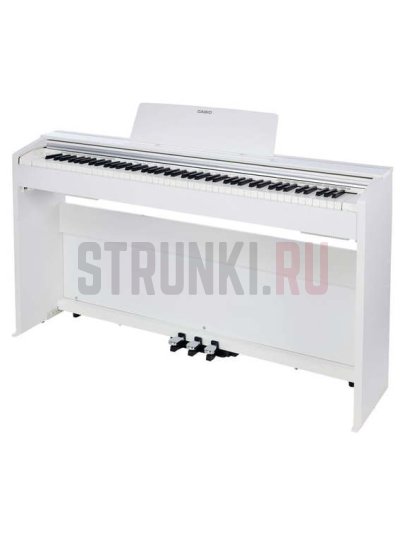 Цифровое пианино Casio PX-870WE Privia, 88 клавиш, белое