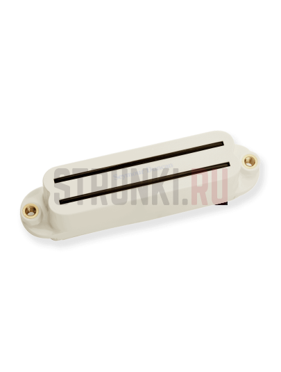 Звукосниматель хамбакер, рельсовый, бриджевый, для Strat Seymour Duncan 11205-02-P Hot Rails Strat, пергаментный