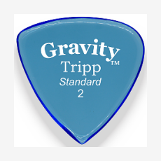 Медиаторы GRAVITY PICKS GTRS2M Tripp Standard Master, синий, 2,0 мм, 1 шт.
