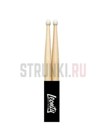 Палочки барабанные Leonty LH5AN Hickory Nylon 5AN, орех, нейлоновый наконечник