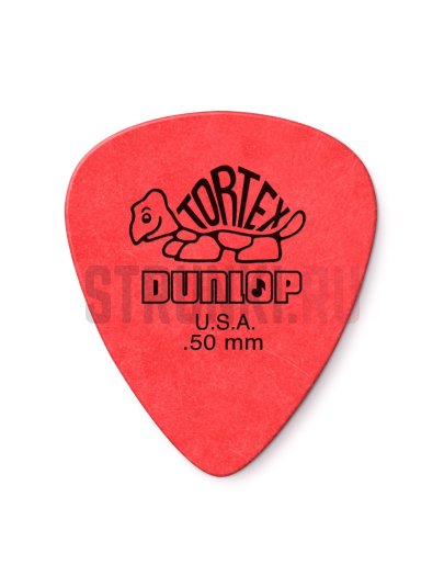 Набор медиаторов DUNLOP 418R.50 Tortex Standard, 0,50 мм, упаковка 72 шт.