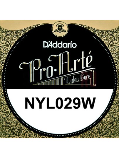 Одиночная струна для классической гитары D'Addario NYL029W 29