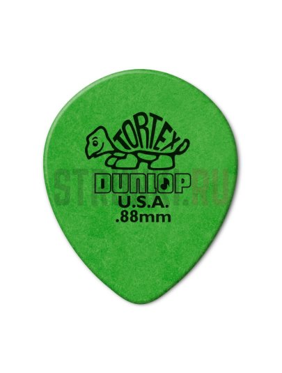 Набор медиаторов Dunlop 413R.88 Tortex Teardrop, капля, 0.88 мм, 72 шт.