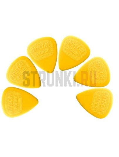 Набор медиаторов Dunlop 443R.80 Nylon Midi Standard, 0.80 мм, 72 шт.