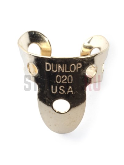 Набор медиаторов на палец Dunlop 37R.020 Brass, латунь, 0.20 мм, упаковка 20 шт.