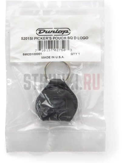 Чехол-брелок для медиаторов, Dunlop 5201SI