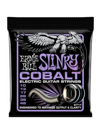 Струны для электрогитары ERNIE BALL 2717 Cobalt Slinky Ultra 10-48