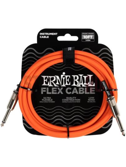 Кабель инструментальный ERNIE BALL 6416 3 м. (прямой-прямой)